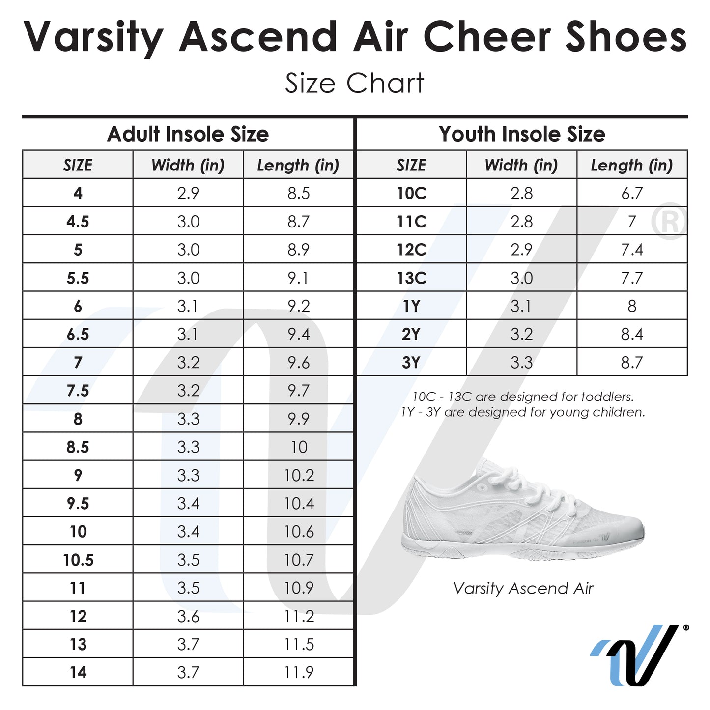 Varsity Ascend Air Cheer Shoes