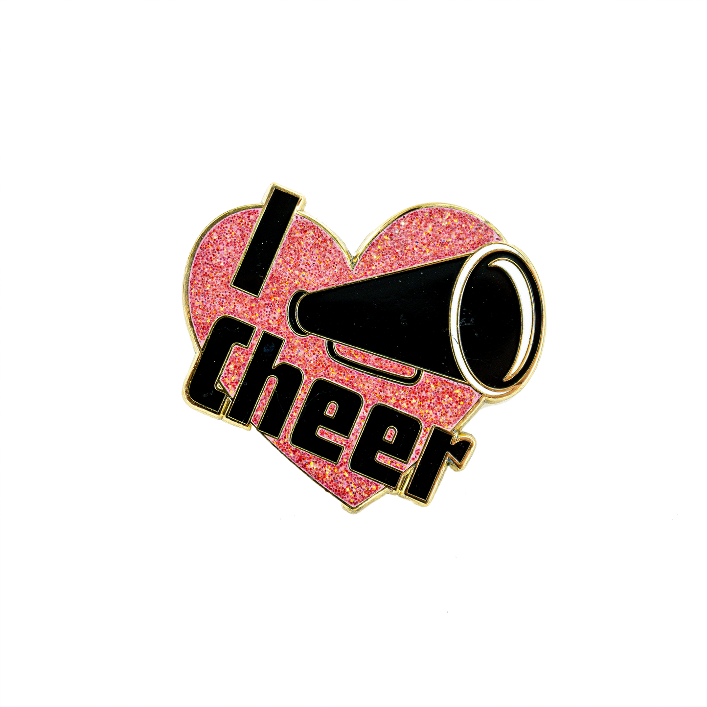 I Cheer - Heart Pin