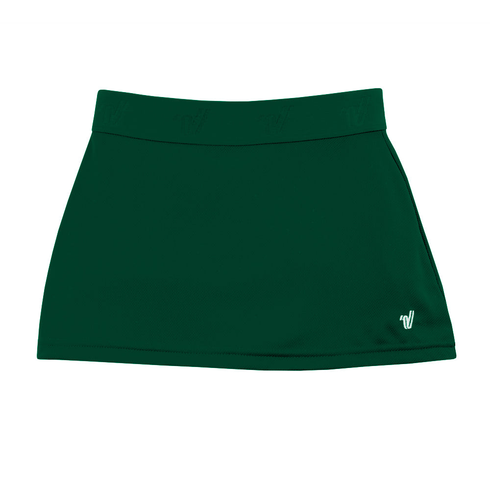 Dark Green A-Line Skort Image