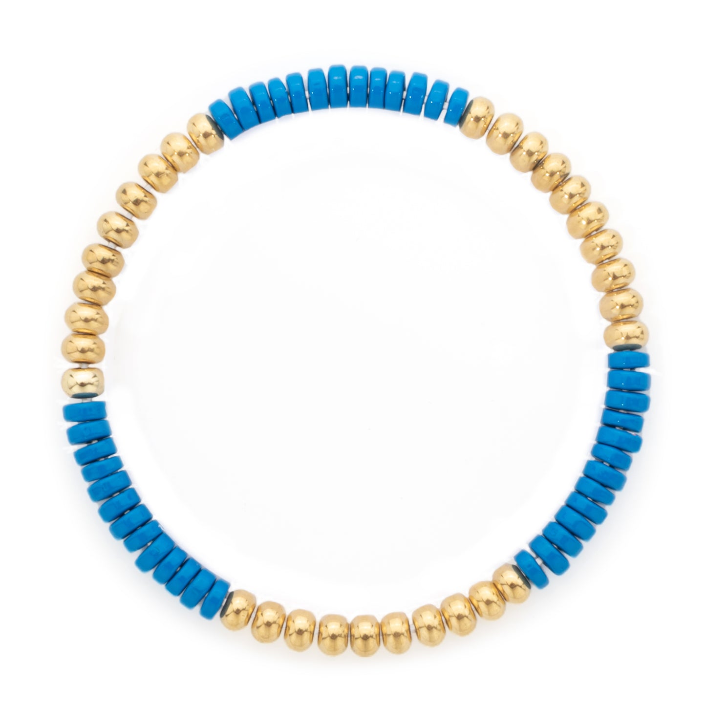 Karina Blue and Gold Bracelet