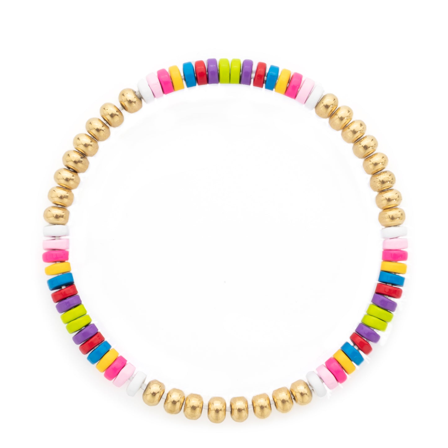 Karina Multi-Colored Gold Bracelet