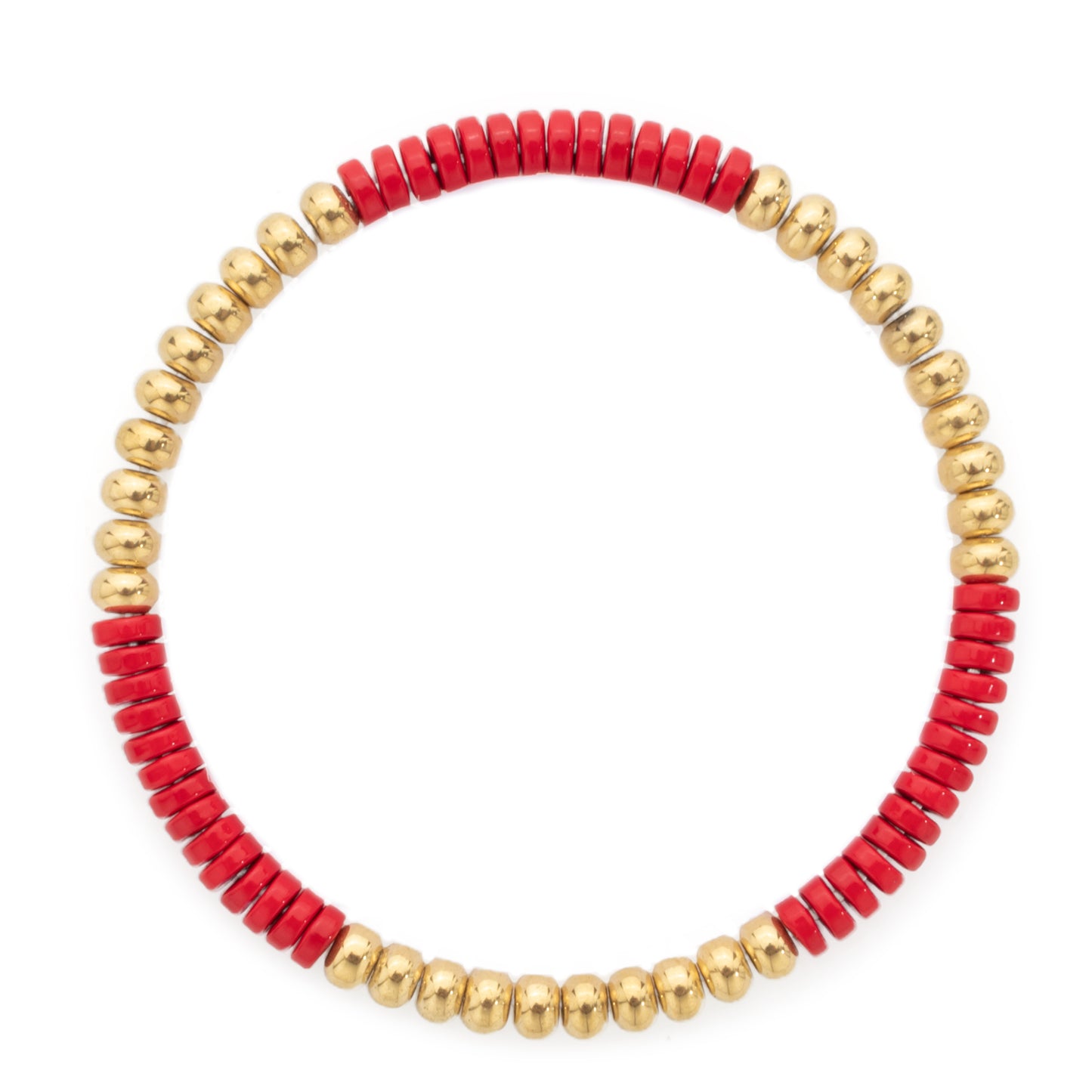 Karina Red and Gold Bracelet