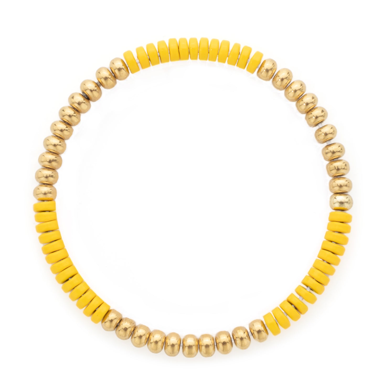 Karina Yellow and Gold Bracelet