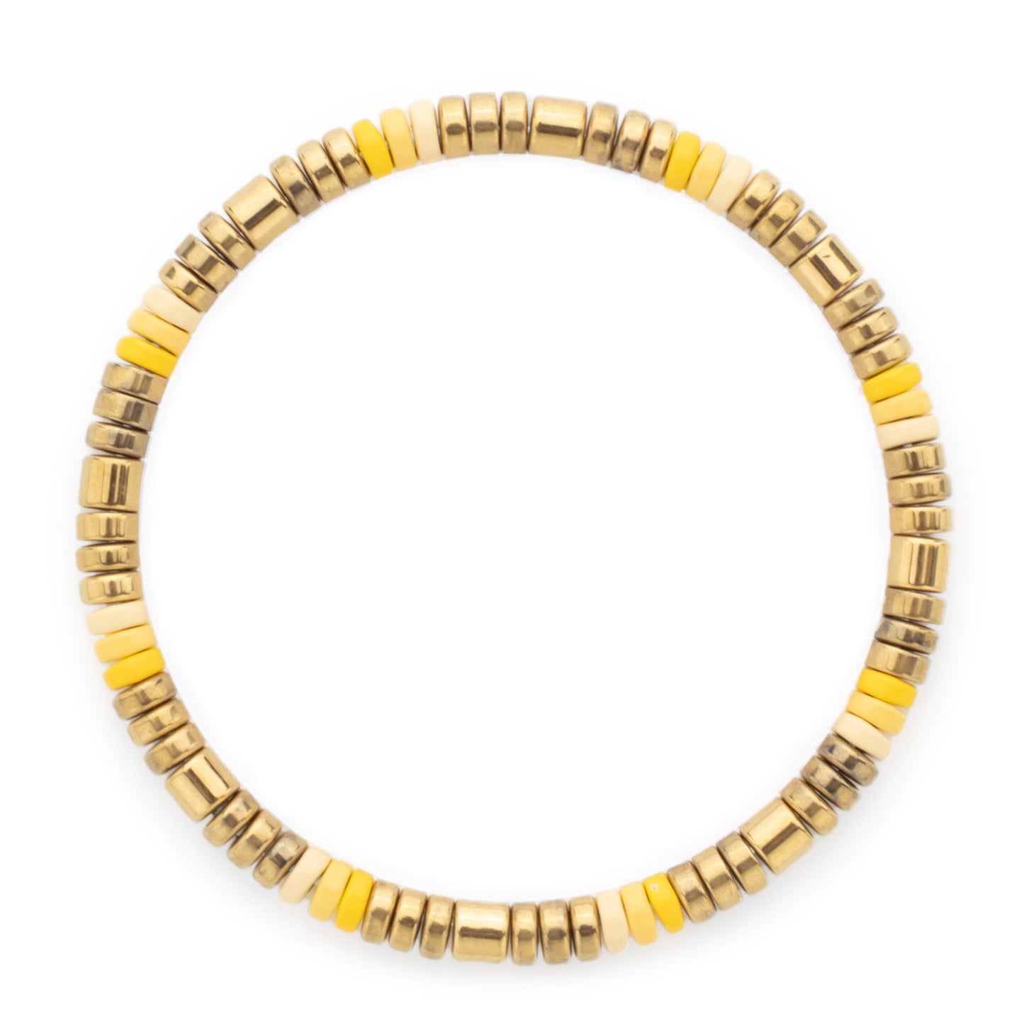 Lancy Yellow/Gold Bracelet