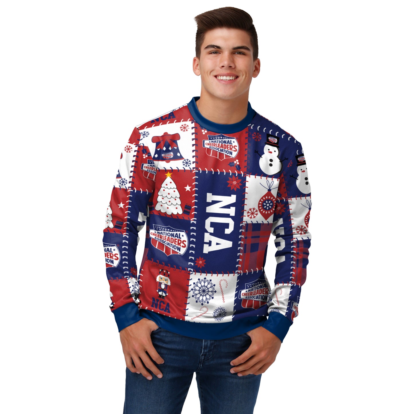 NCA Holiday Patch Ugly Sweater