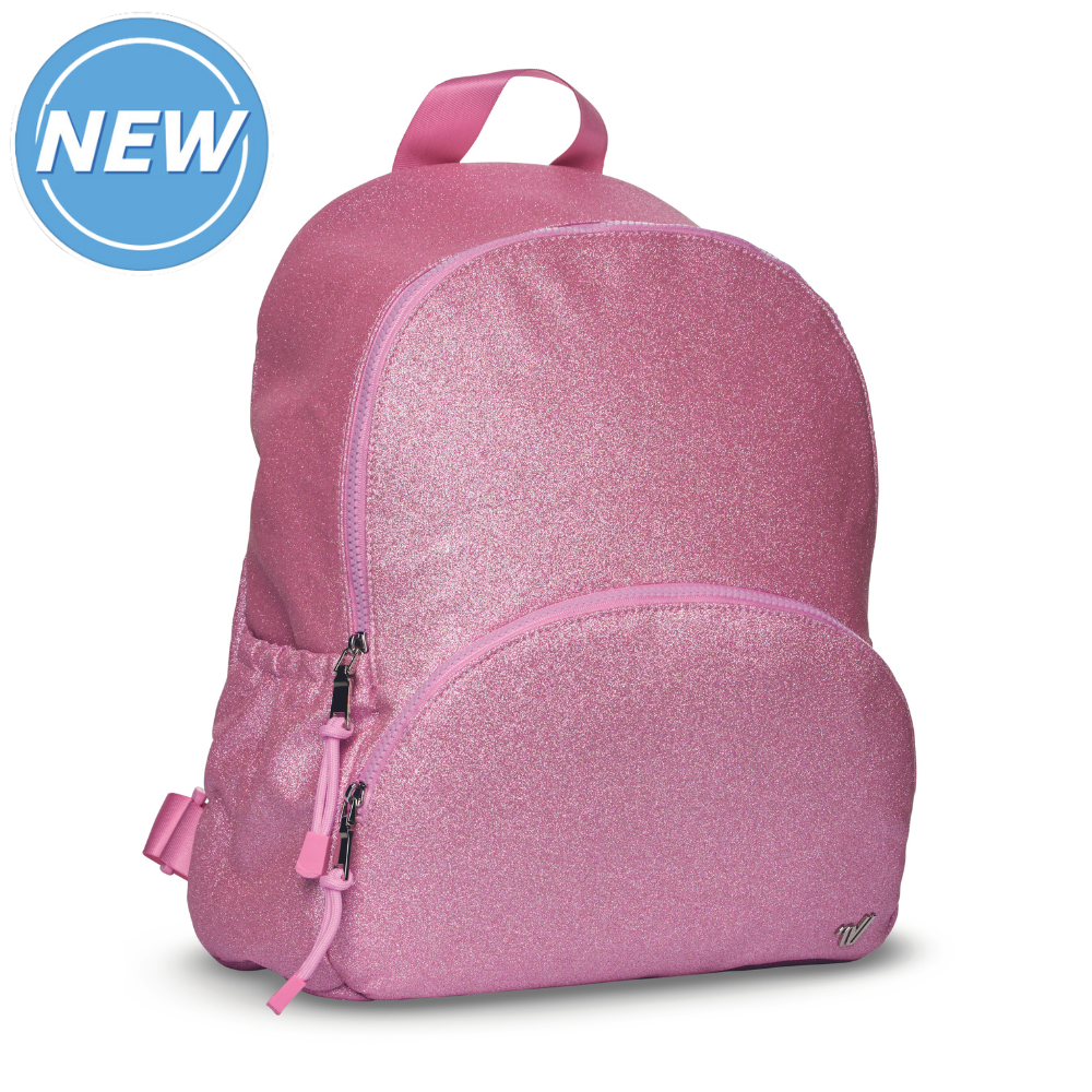 Varsity glitter outlet backpack