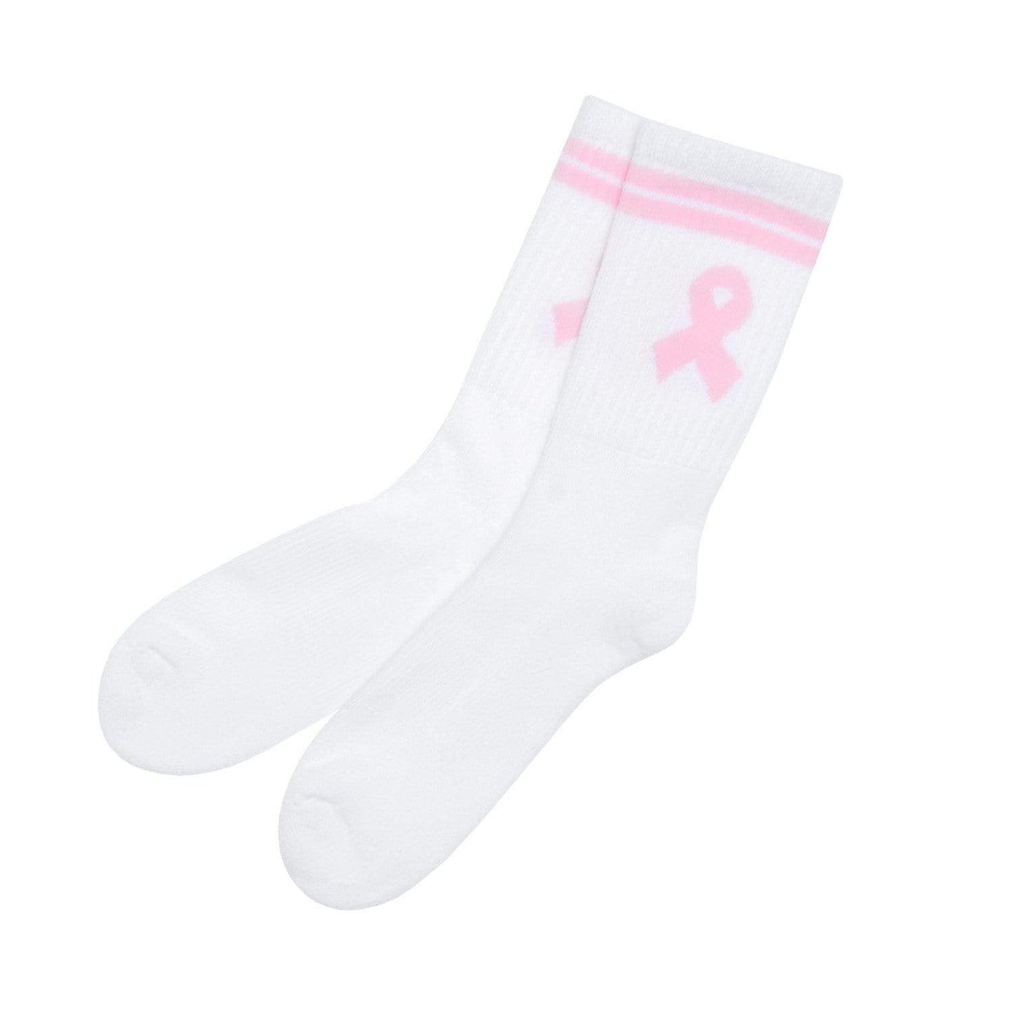 Breast Cancer Awareness Month Crew Socks - Adult