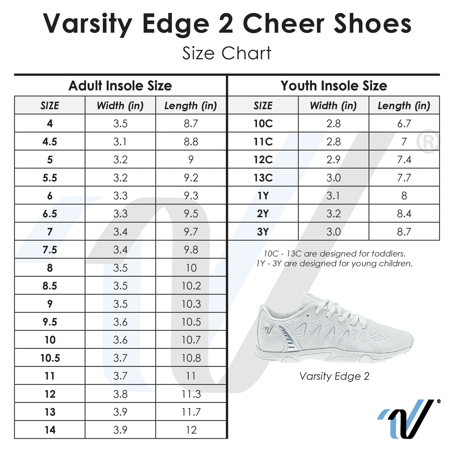 Varsity Edge 2 Cheer Shoes - Varsity Shop