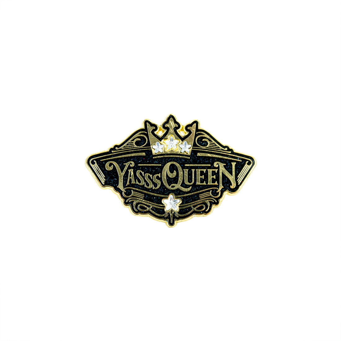 Yasss Queen Pin - Varsity Shop