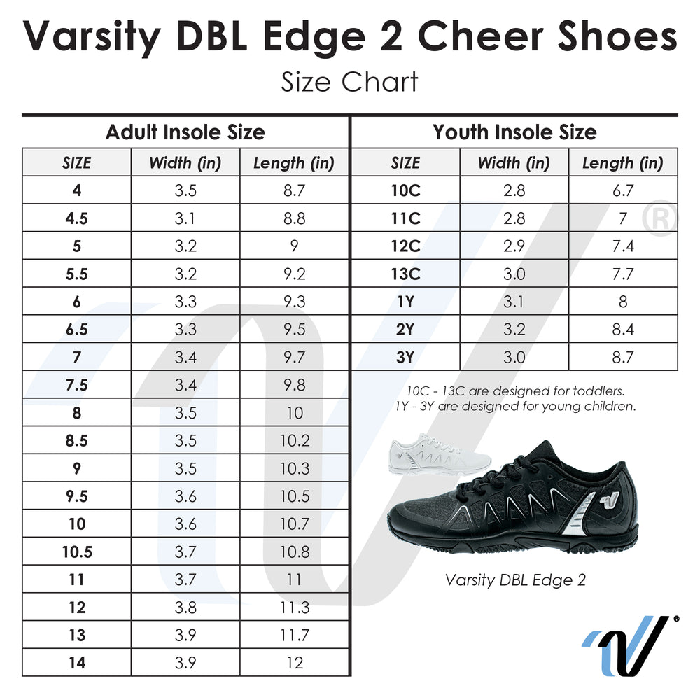 
                  
                    Cheer Shoes - Varsity DBL EDGE 2
                  
                