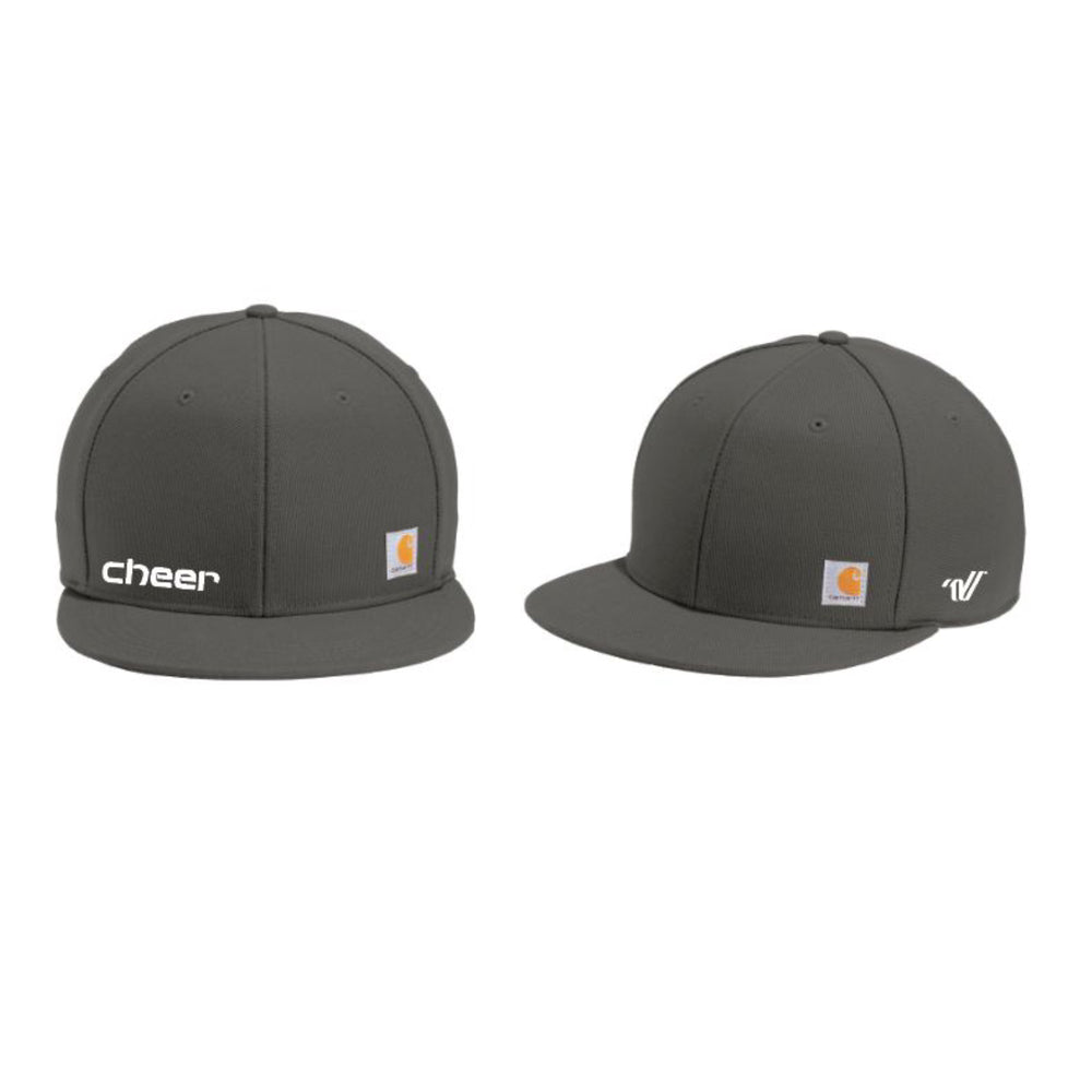 Cheer Gray Carhartt Flat Bill Hat