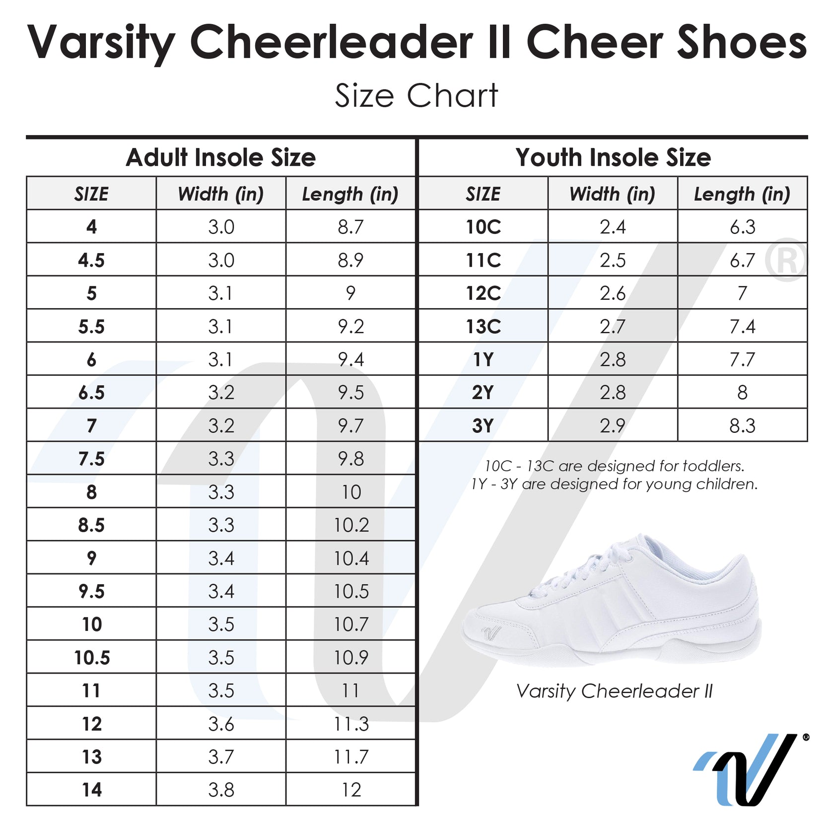Varsity Cheerleader II Cheer Shoes | Shop Cheer Shoes - Varsity Shop