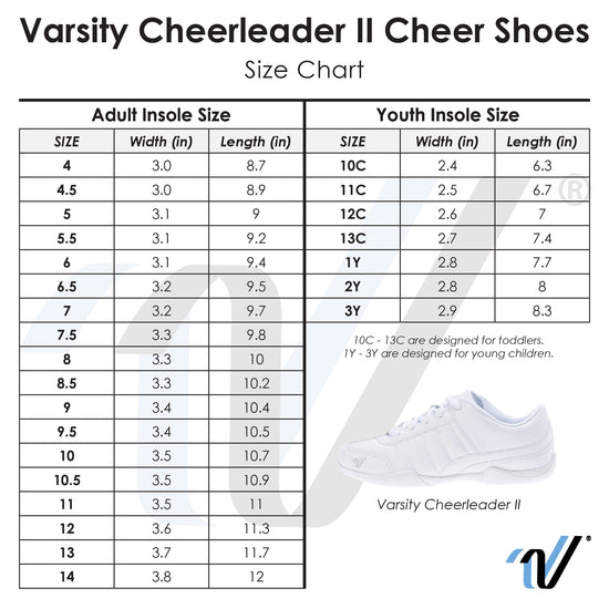 Load image into Gallery viewer, Varsity Cheerleader II Cheer Shoes

