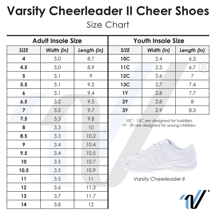 Varsity Cheerleader II Cheer Shoes | Shop Cheer Shoes – Varsity Shop