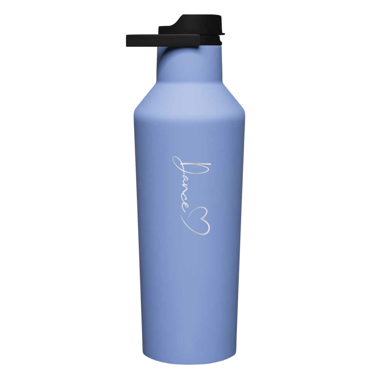 Dance Heart 32oz Periwinkle Sports Canteen