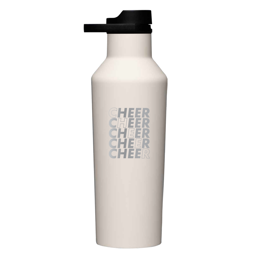 Cheer Stacked 32Oz Latte Sports Canteen