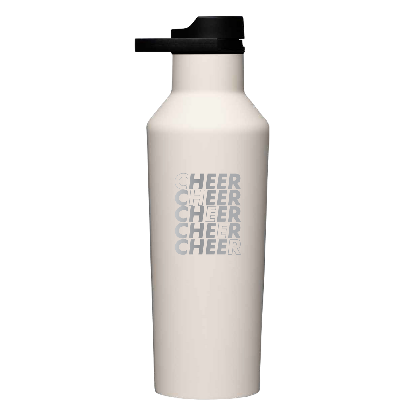 Cheer Stacked 32Oz Latte Sports Canteen