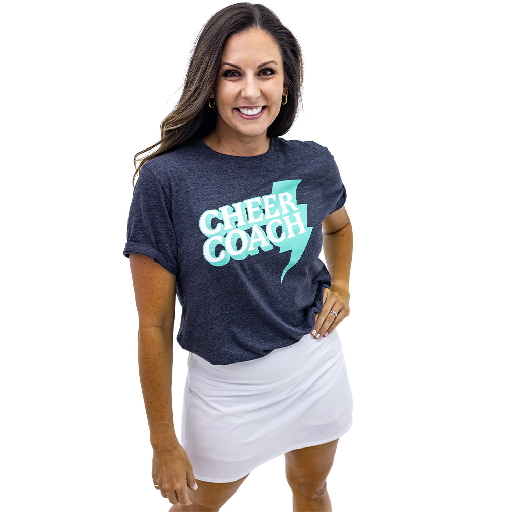 
                      
                        Lightning Bolt Cheer Coach T-Shirt
                      
                    