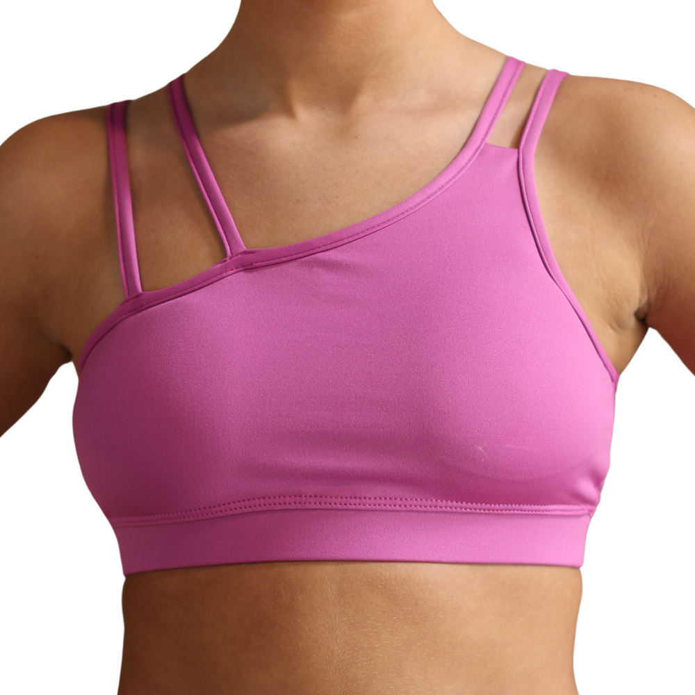 
                      
                        Varsity One Shoulder Bra
                      
                    