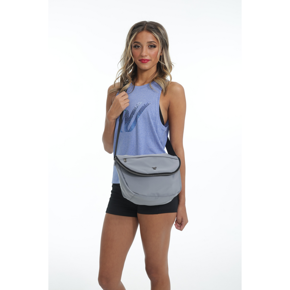 
                      
                        Varsity Half Moon Crossbody Bag
                      
                    