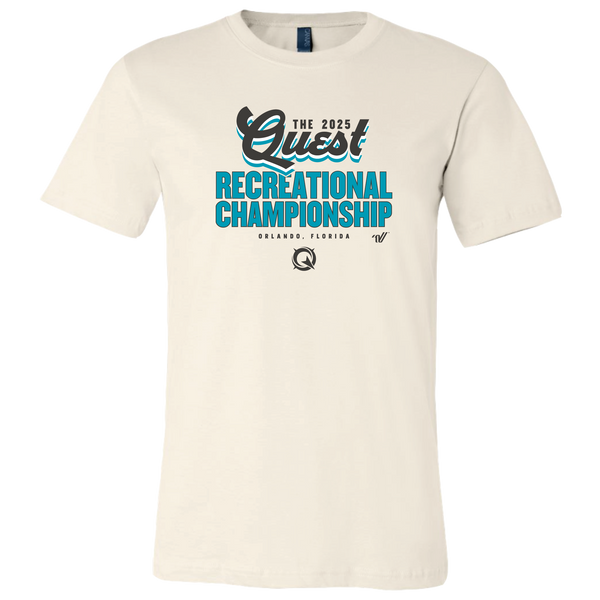 2025 Quest Recreational Championship Event Tee - Varsity Shop
