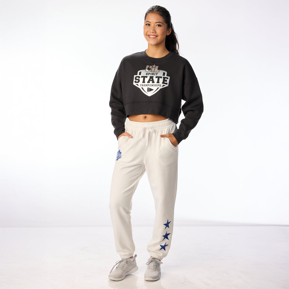 UIL Holoshine Cropped Pullover