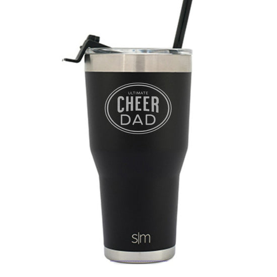 Load image into Gallery viewer, Cheer Dad 30Oz Cruiser Tumbler
