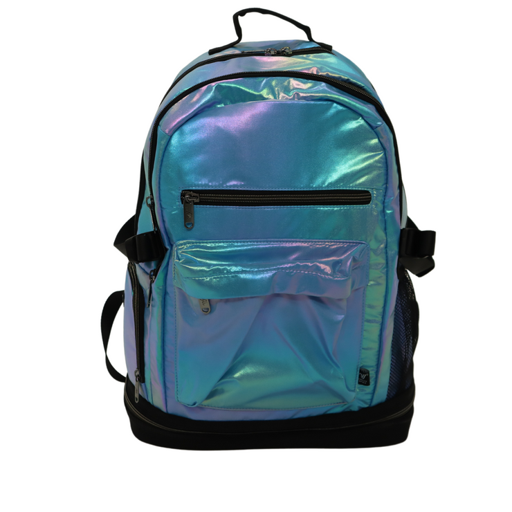 Varsity Rainbow Iridescent Backpack