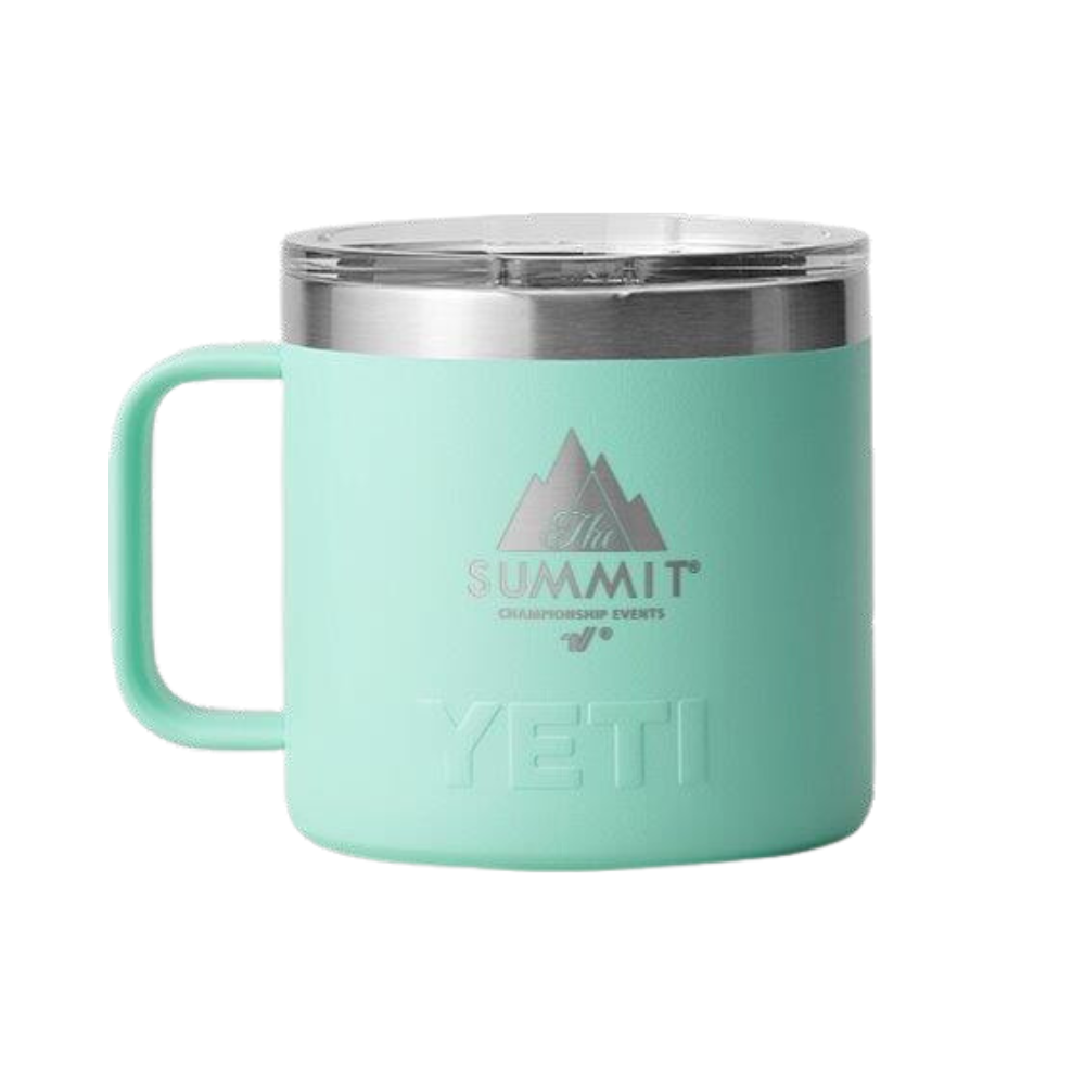 The Summit YETI Rambler 14oz Seafoam Mug – Varsity Shop