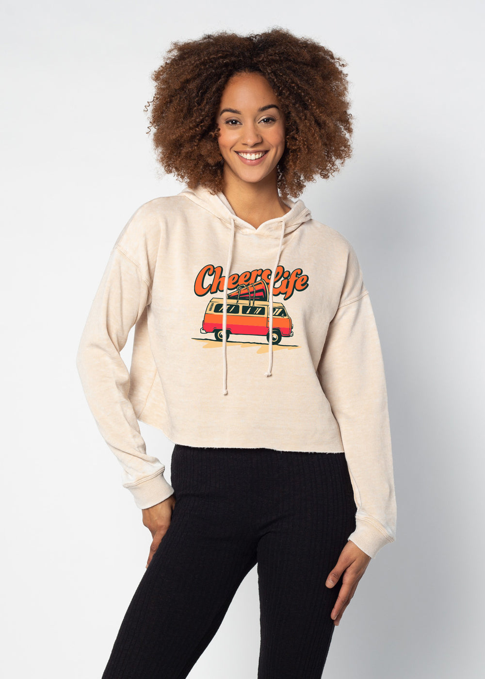 Cheer Bus Campus Hoodie