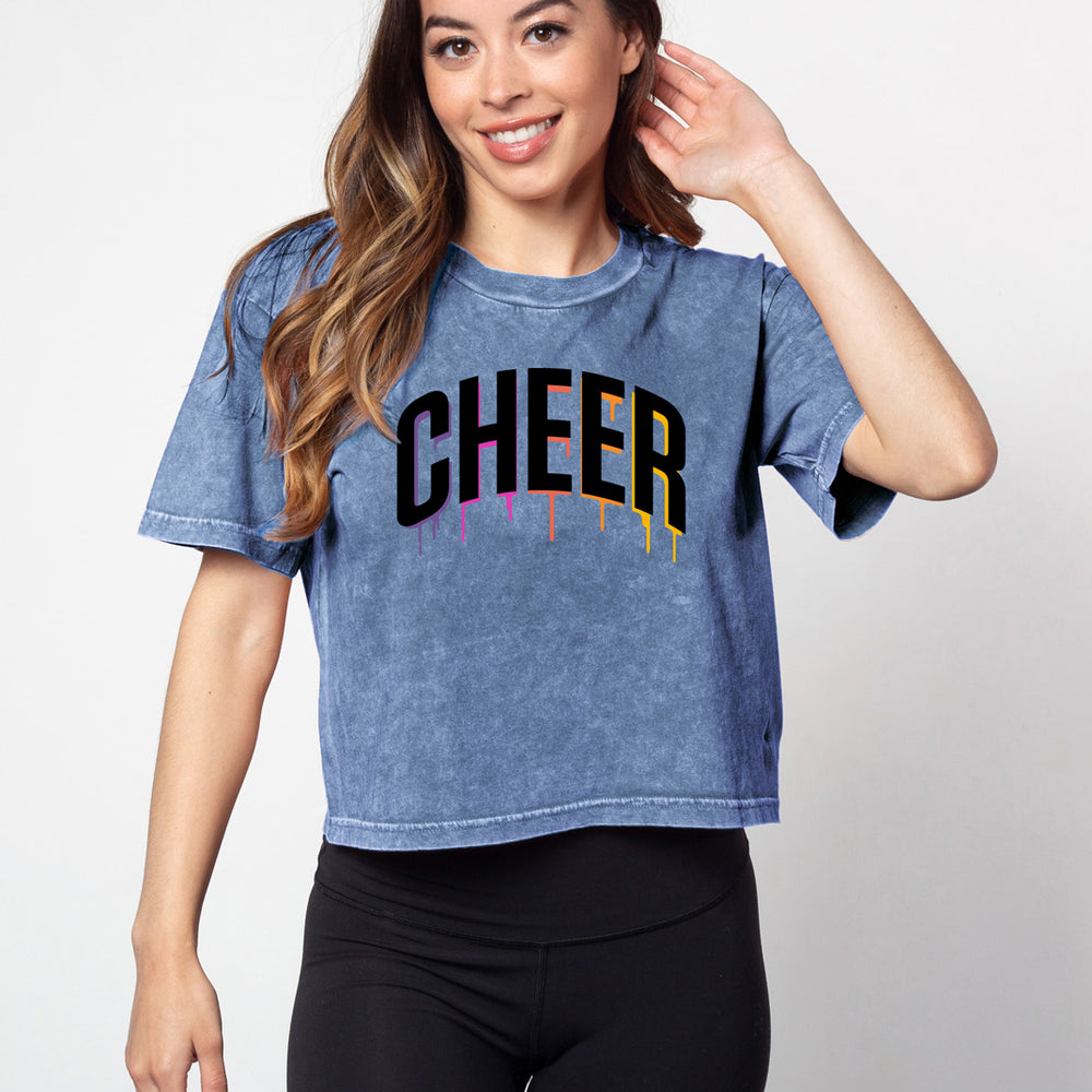 Cheer Short N Sweet Crop Tee