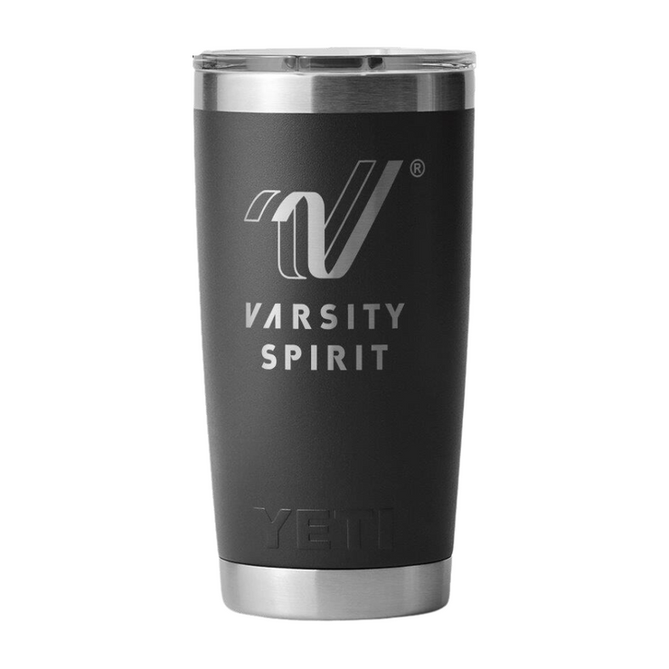 Varsity Spirit YETI Rambler 20oz Black Tumbler