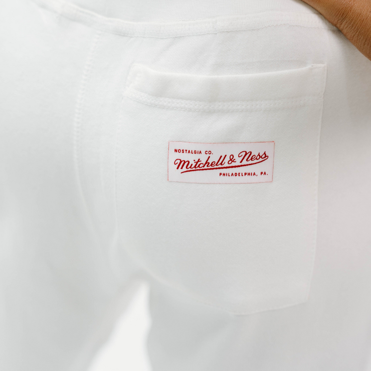 NCA Stars Jogger Mitchell & Ness Tag Closeup Image