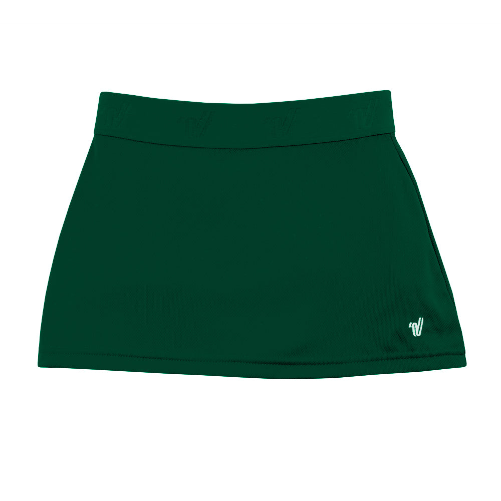 Varsity Tennis Skirt - Midnight Green