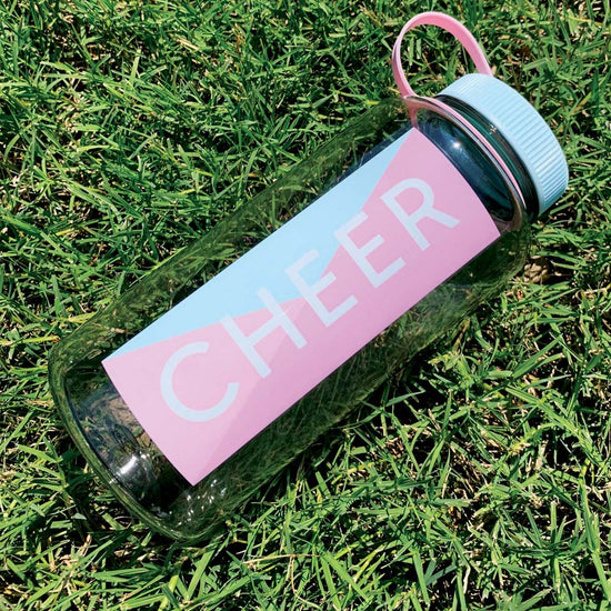 Load image into Gallery viewer, Cheer Plastic Water Bottle
