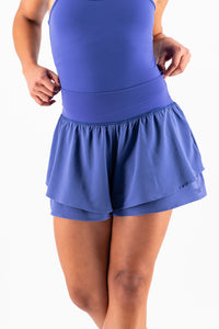 Double Layer Flowy Short