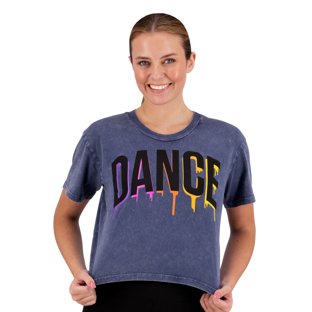 
                      
                        Dance Short N Sweet Crop Tee
                      
                    