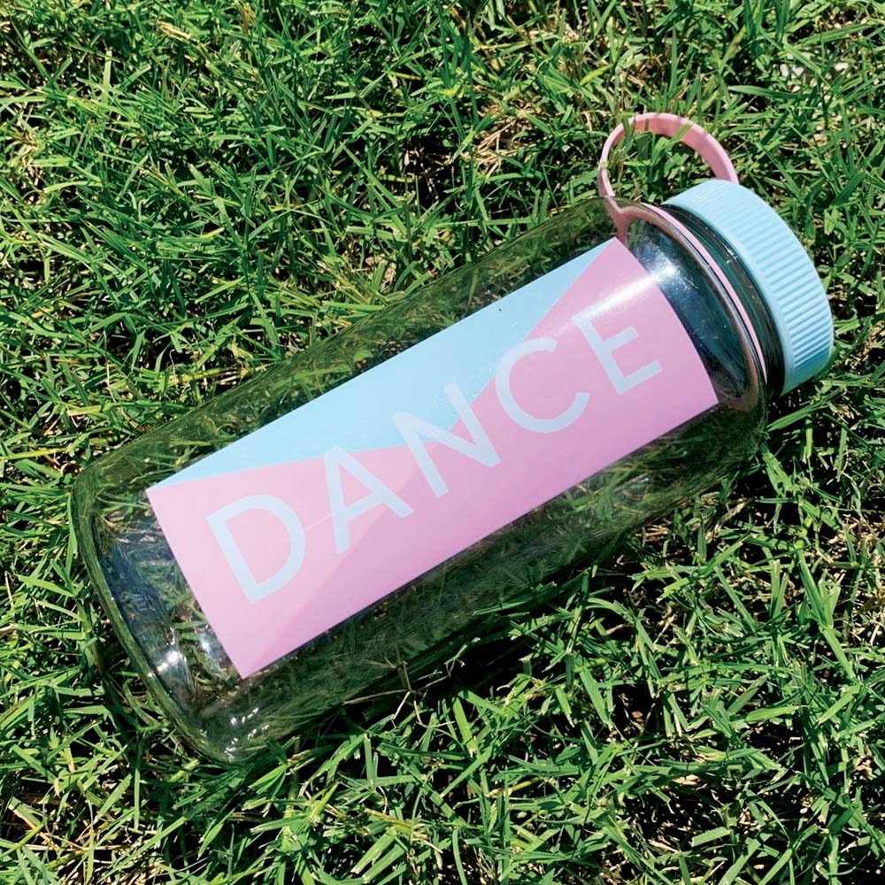 Dance Plastic Water Bottle