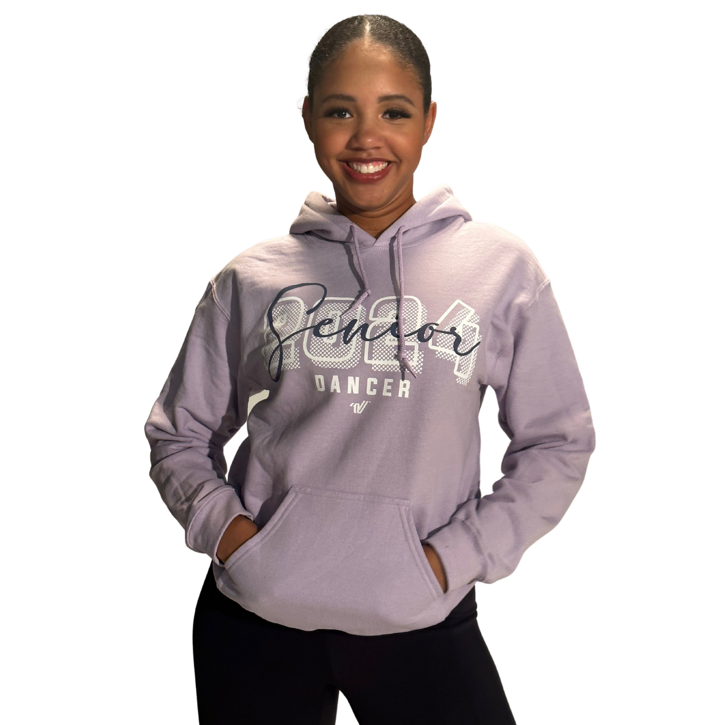 Load image into Gallery viewer, Senior &amp;#39;24 Dancer Orchid Hoodie
