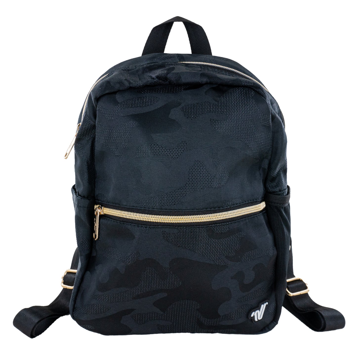 Varsity Mini Black Backpack