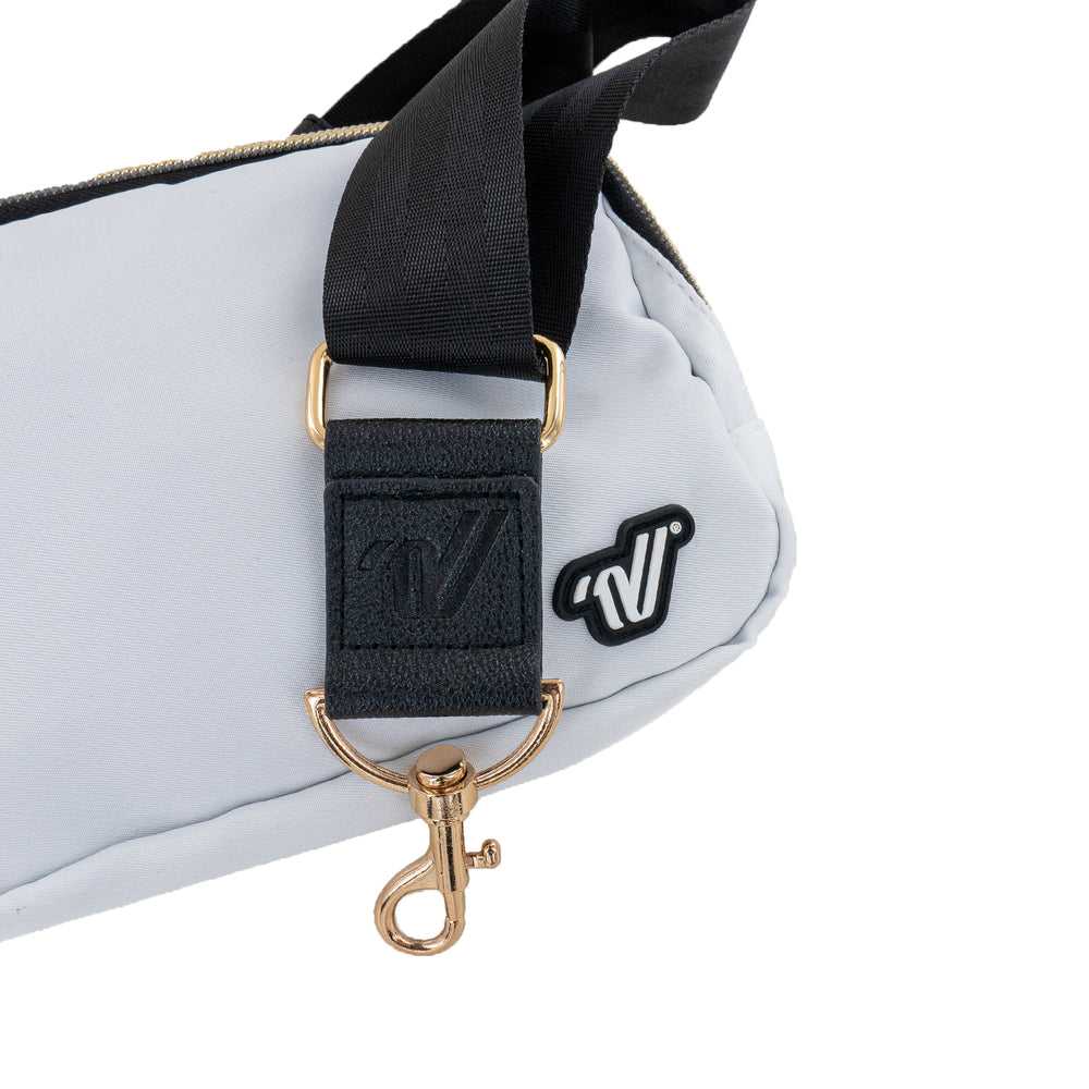 
                      
                        Varsity White Buckle Belt Bag
                      
                    