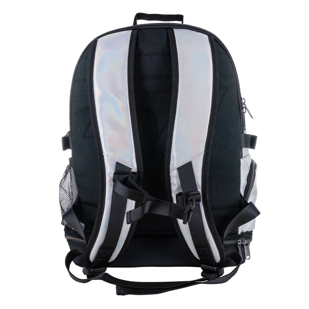 
                      
                        Varsity Silver Iridescent Backpack
                      
                    