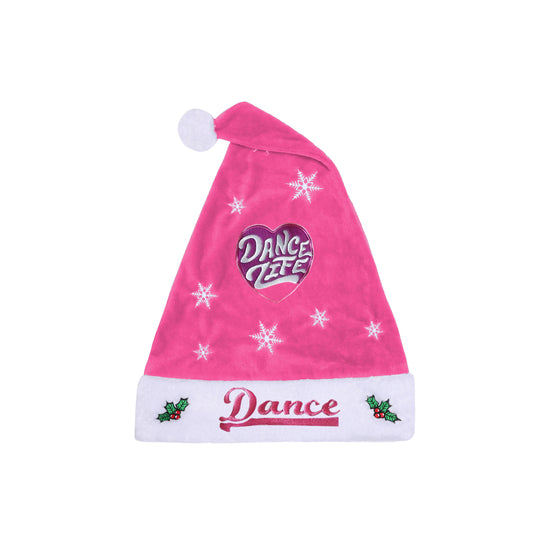 Dance Life Embroidered Santa Hat