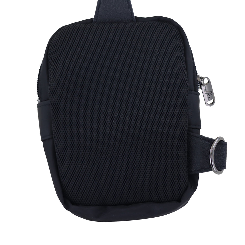 
                      
                        Varsity Nylon Black Crossover Bag
                      
                    