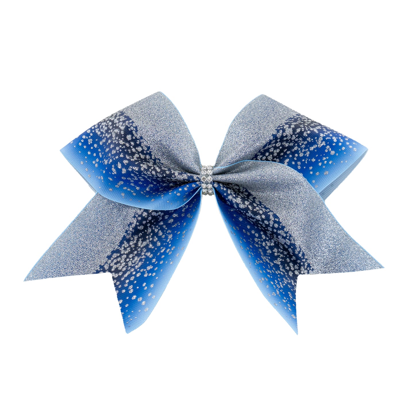 Blue Ombre Shine Bow