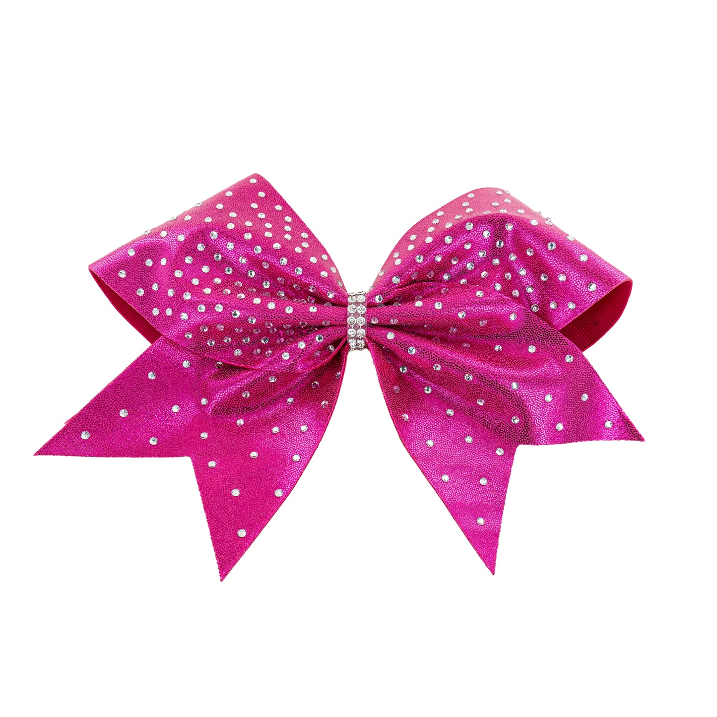 Pink Rhinestone Cheer Bow