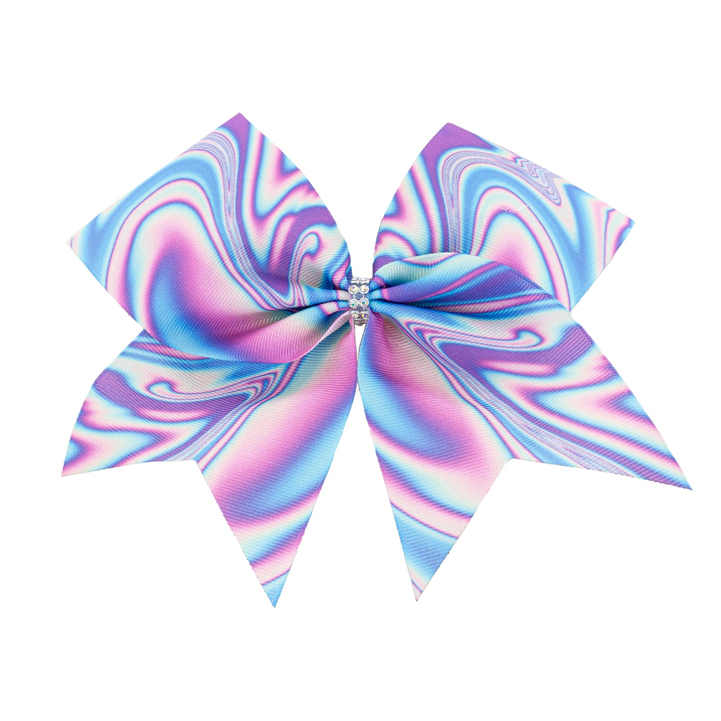 Marble Swirl Cheer Bow