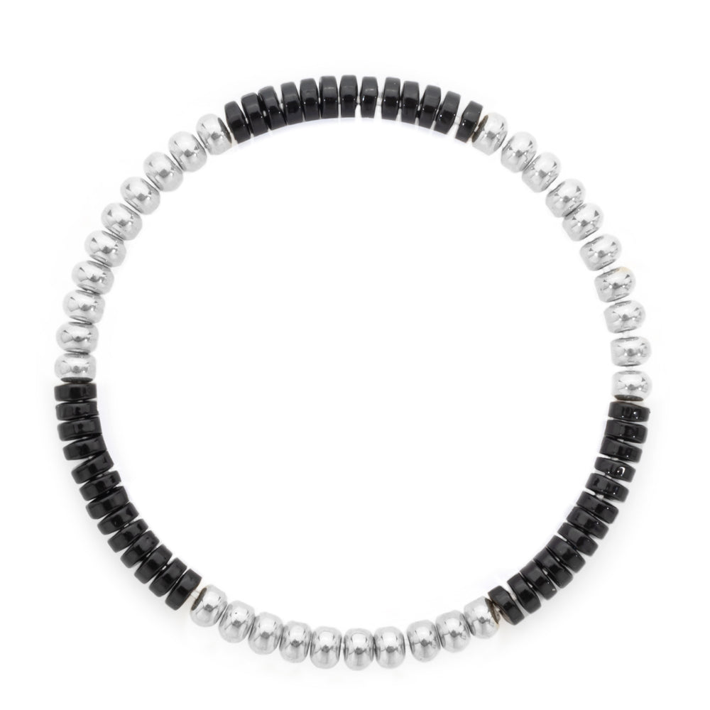 Karina Black and Silver Bracelet