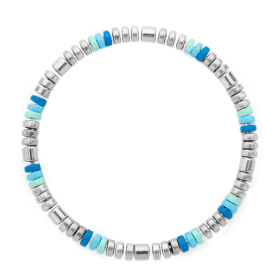 Lancy Blue/Silver Bracelet