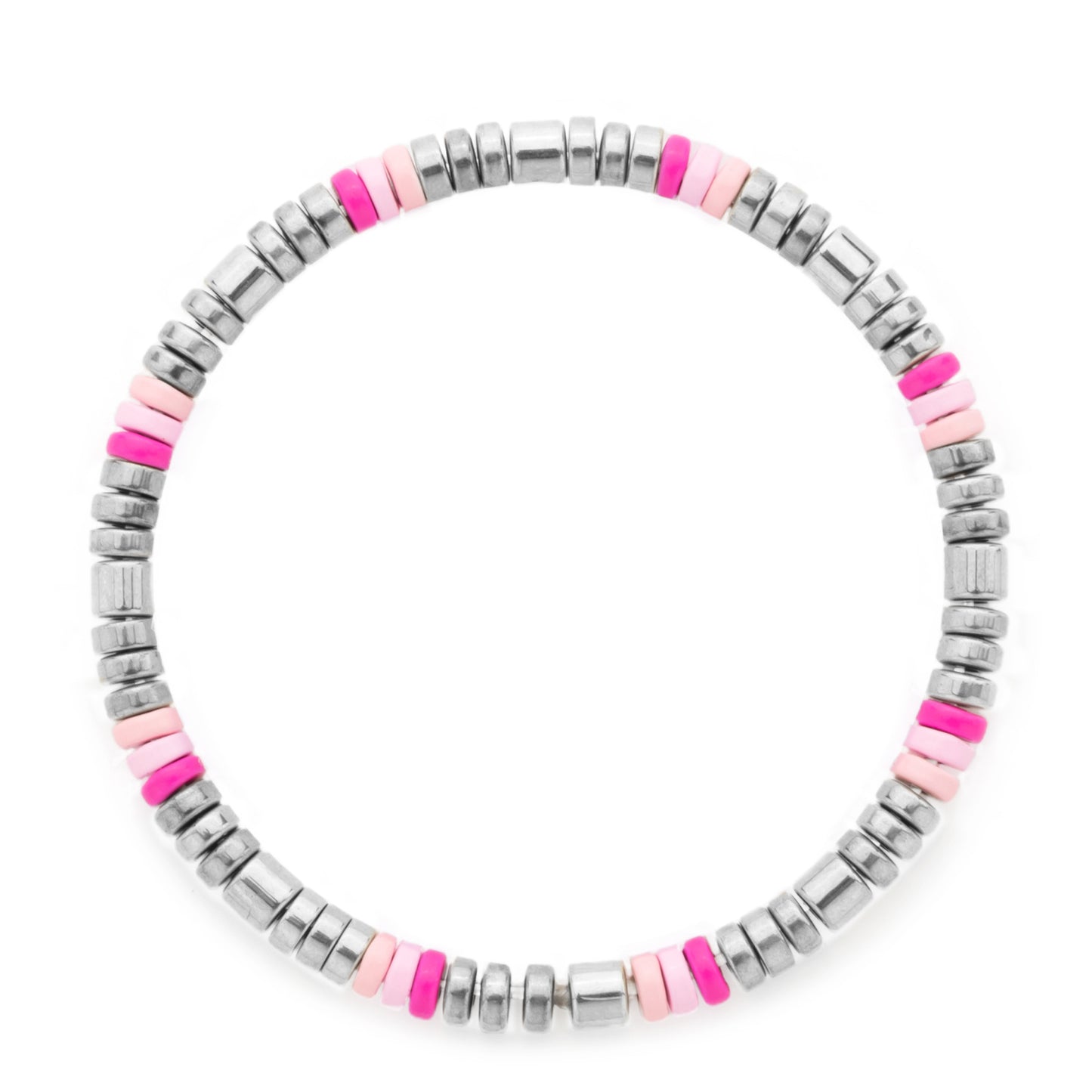 Load image into Gallery viewer, Lancy Pink/Silver Bracelet
